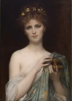 Pandore, Alexandre Cabanel, 1873, Walters Art Museum.