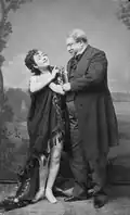 Alexandre Dumas et Miss Menken.
