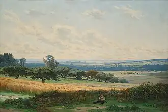 La vallée de Courtry (Seine-et-Marne) (vers 1879), collection privée.