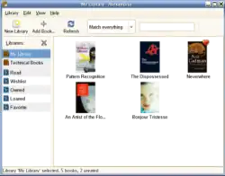 Description de l'image Alexandria screen small.png.