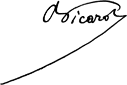 signature d'Alfred Picard