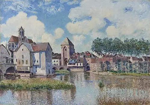 Alfred Sisley - Moret-sur-Loing (1891)