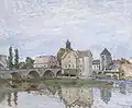 Alfred Sisley, Moret-sur-Loing, 1892.Collection privée