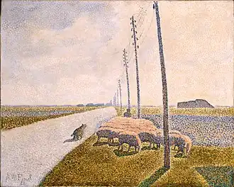 The Road to Nieuport, 1888Musée d'Art d'Indianapolis