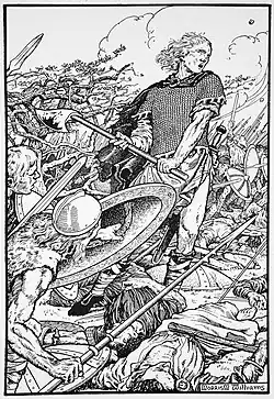 Alfred le Grand à la bataille de Ashdown (1913)