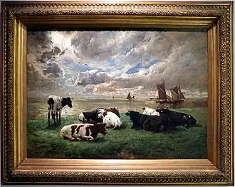 Alfred Verwée, Embouchure de l'Escaut.