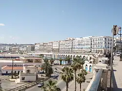 Alger, capitale de l'Algérie.