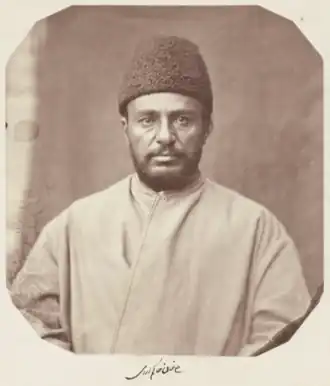 Autoportrait d'Ali Khan Vali (son fils)