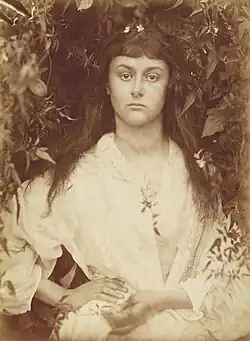 Alice Liddell en nymphe Pomone, septembre 1872.