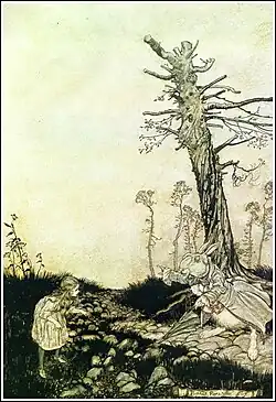 Les Aventures d'Alice au pays des merveilles, illustration de 1907.