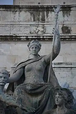 Allégorie de la République. Triomphe de la République.