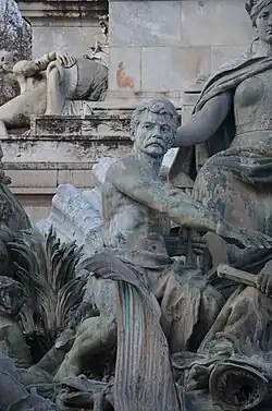 Allégorie du travail Triomphe de la République.