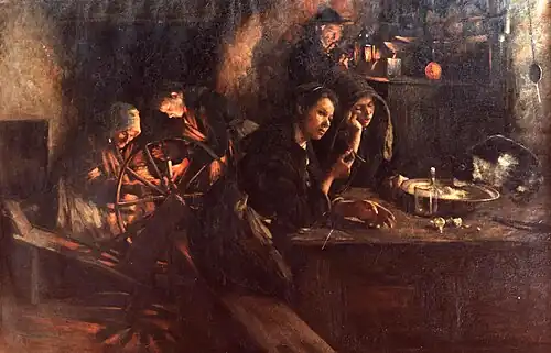 Allan Österlind : Fin de journée. Bréhat (1891).