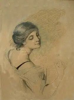 Portrait de la femme de l'artiste (1881).