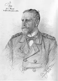 Portrait du vice-amiral von Knorr (1891)