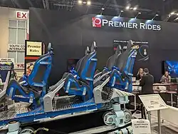 Véhicule de AlpenFury exposé lors du salon IAAPA 2024.