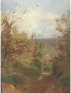 Sous-bois, localisation inconnue.