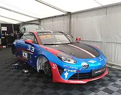 A110 Cup conduite par Grégory Romano