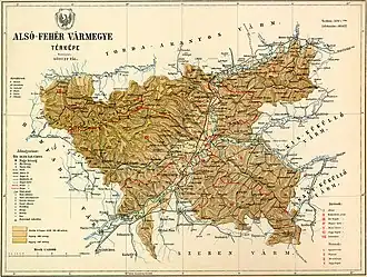 Localisation de Alsó-Fehér