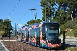 Tramway d'Aubagne.
