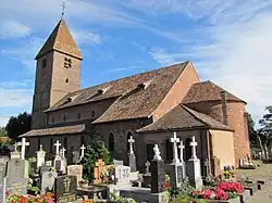 Église Saint-Ulrich.