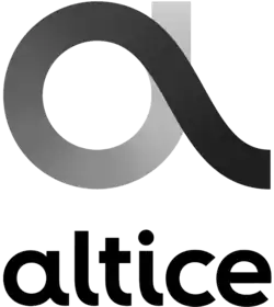 Logo d'Altice Média entre 2021 et 2024.