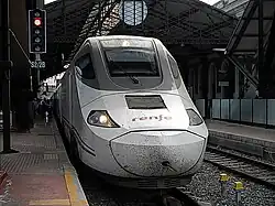 S-130 assurant un service Alvia entre Alicante et Gijón.