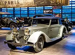 Alvis Speed 20 SD Cabriolet 1935.