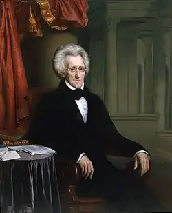 Portrait d'Andrew Jackson, 1840, La Nouvelle-Orléans, The Historic New Orleans Collection (en).