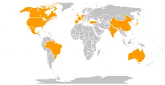 site d'Amazon dans le monde