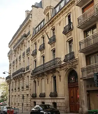 Vue de la mission diplomatique