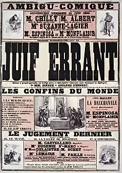 Le Juif errant (1860).
