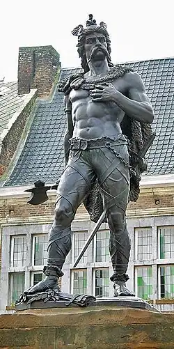 Statue d'Ambiorix.