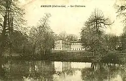 Le château d'Amblie.