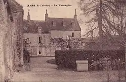 Le manoir de la Vareugères à Amblie.