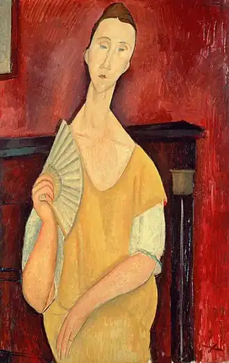 La Femme à l'éventail (1919), Musée d'Art moderne de Paris