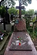 Tombe de Jan Harusewicz au cimetière de Powązki.