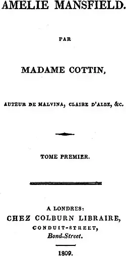 Image illustrative de l’article Amélie Mansfield