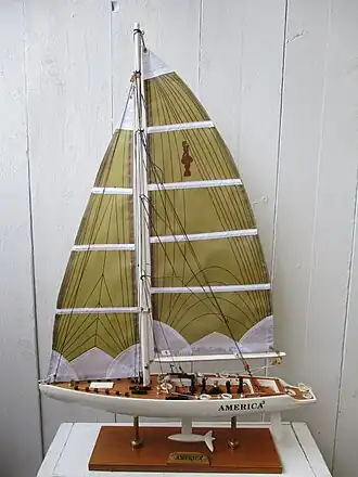 illustration de America³ (1992 yacht)