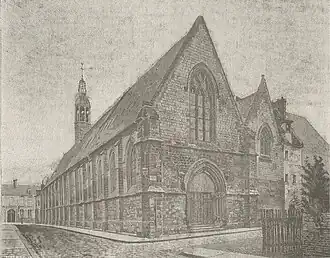 Ancienne église du couvent des Cordeliers d'Amiens.