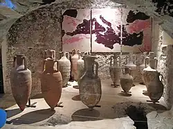 Amphores de l'îlot de la Tradelière (Côte d'Azur)