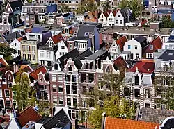 Vue de la Grachtengordel depuis la Westerkerk.