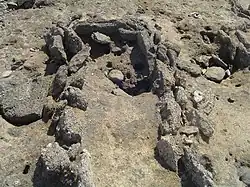 Tombe musulmane du Moyen Âge.