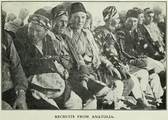 Recrues anatoliennes, v. 1914-1918.
