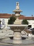 Fontaine de la place de la Mairie.