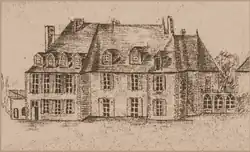 L'ancien château détruit en 1862