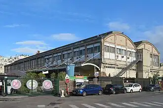 Ancien bâtiment du TGV postal Paris-Charolais.
