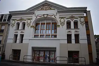 La façade de l'ancien cinéma