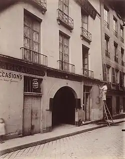 No&nbsp;26 : photographie d'Eugène Atget de 1903.