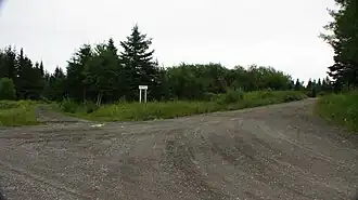 L'ancien emplacement du village de Saint-Nil.